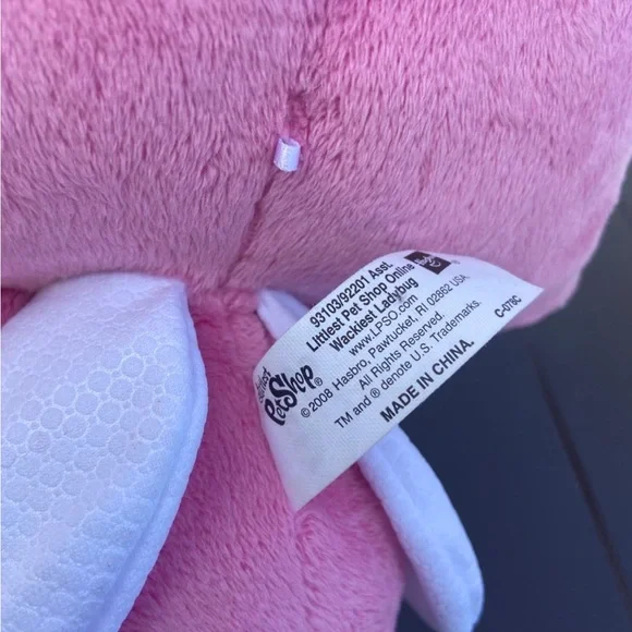 LPSO Littlest Pet Shop Wackiest Ladybug Plush Hasbro - Picture 3 of 4